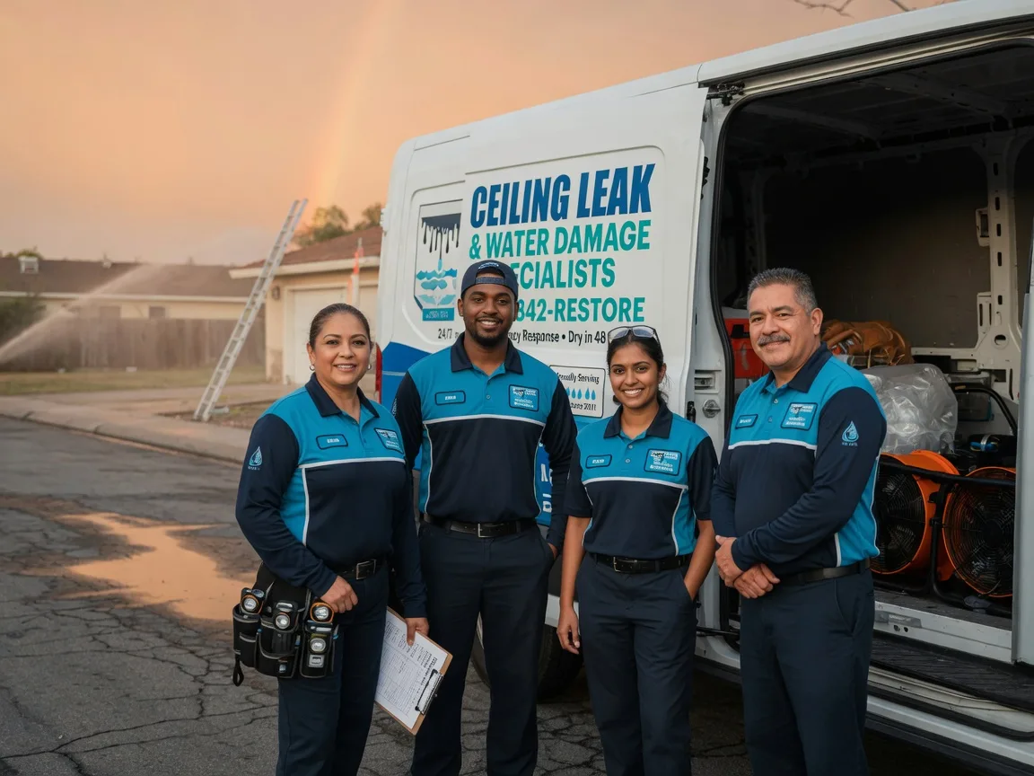 Ceiling Leak Cleanup company in Joshua, TX