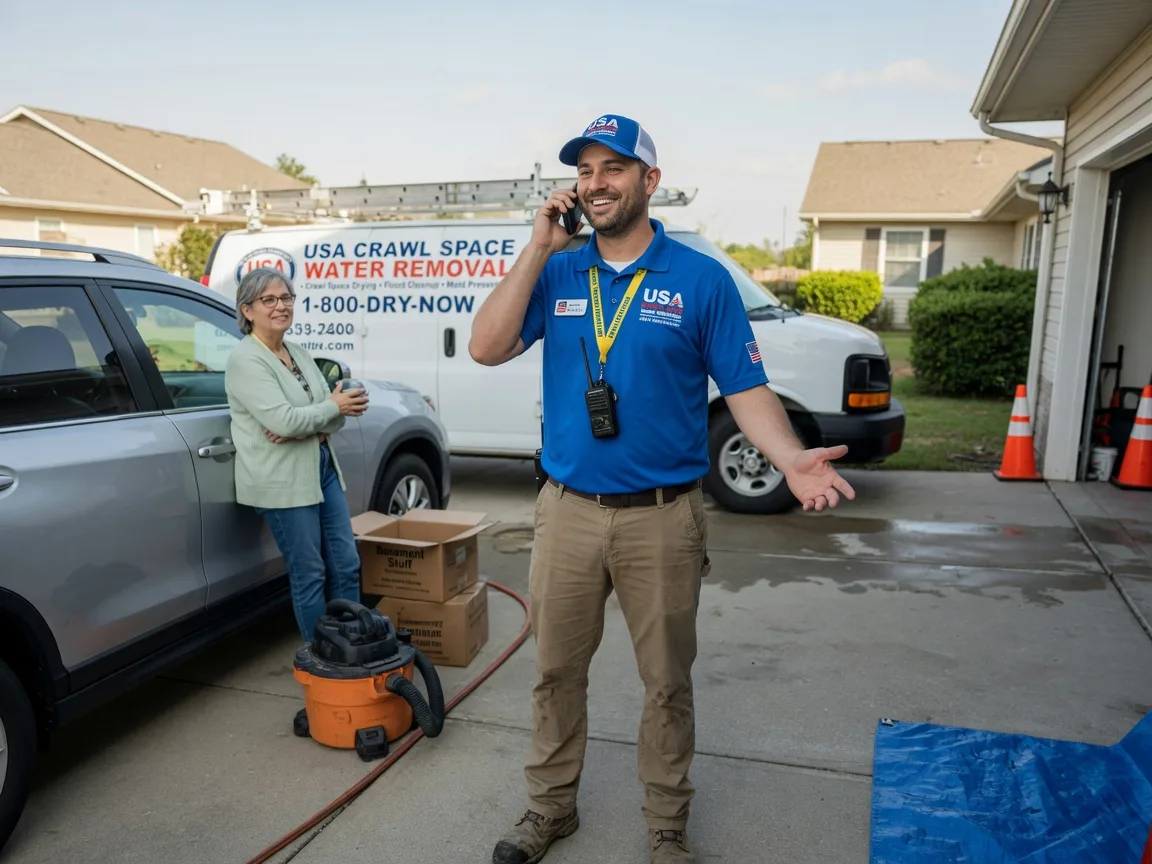 Crawl Space Water Removal Joshua, TX FAQs